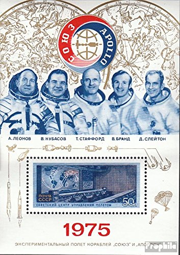 Prophila Collection Sowjetunion Block105 (kompl.Ausg.) postfrisch ** MNH 1975 Raumfahrtunternehmen (Briefmarken für Sammler) Weltraum