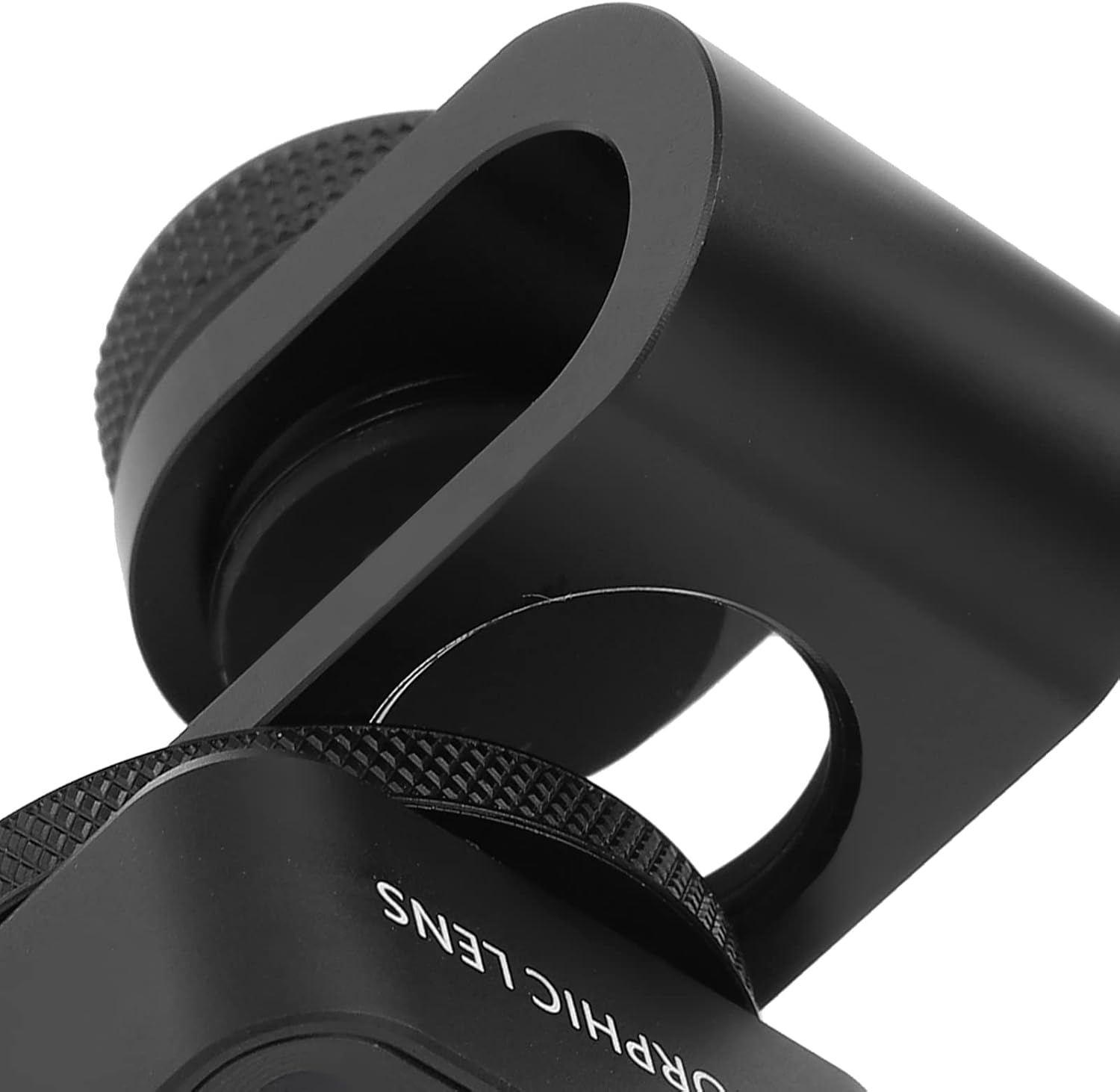 Mobile Anamorphic Lens 1.33X Wide Screen Deformation Lens, Aluminum Alloy Optical Glass, High Definition Video, Easy to Install, for Smart Phones and iOS Pads