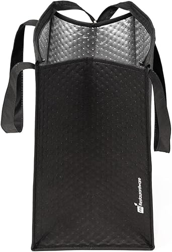 Vista 11 de Restaurantware Cater Tek - Bolsas para entrega de alimentos (14.9 x 13.1 x 9.4 pulgadas)