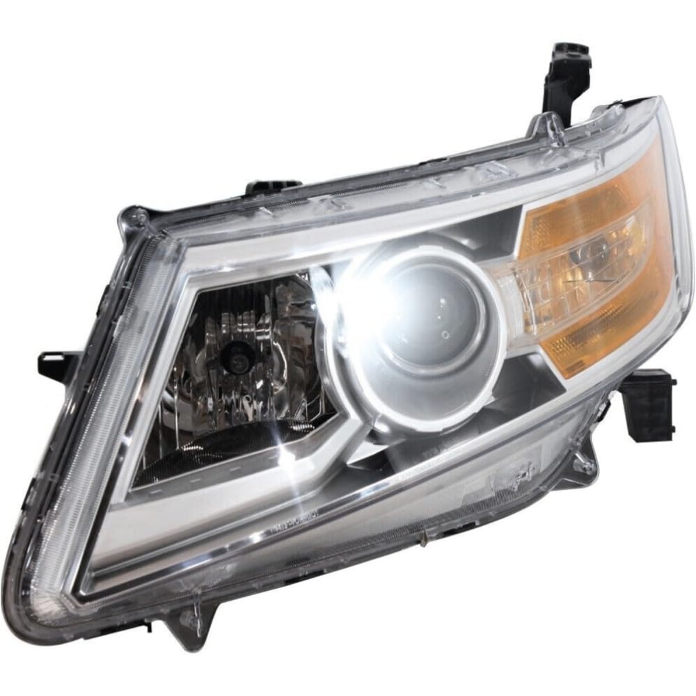 Amazon.com: Hyiccoes Headlight Halogen Left Side Clear Lens W/Bulb  