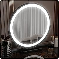 Vista 4 de Dressing Table Makeup Table Dresser Bedroom Modern Minimalist Makeup Table Storage Cabinet Large Combination Cabinet with Makeup Chair Dresser White