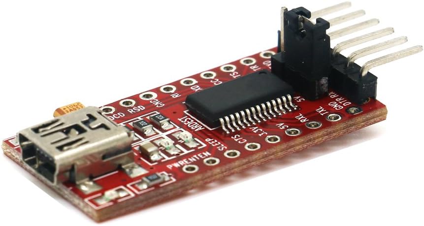 USB to TTL Serial Adapter Converter Module for Ardunio Mini Pro ATMEGA328 ESP8266 Communication with UART