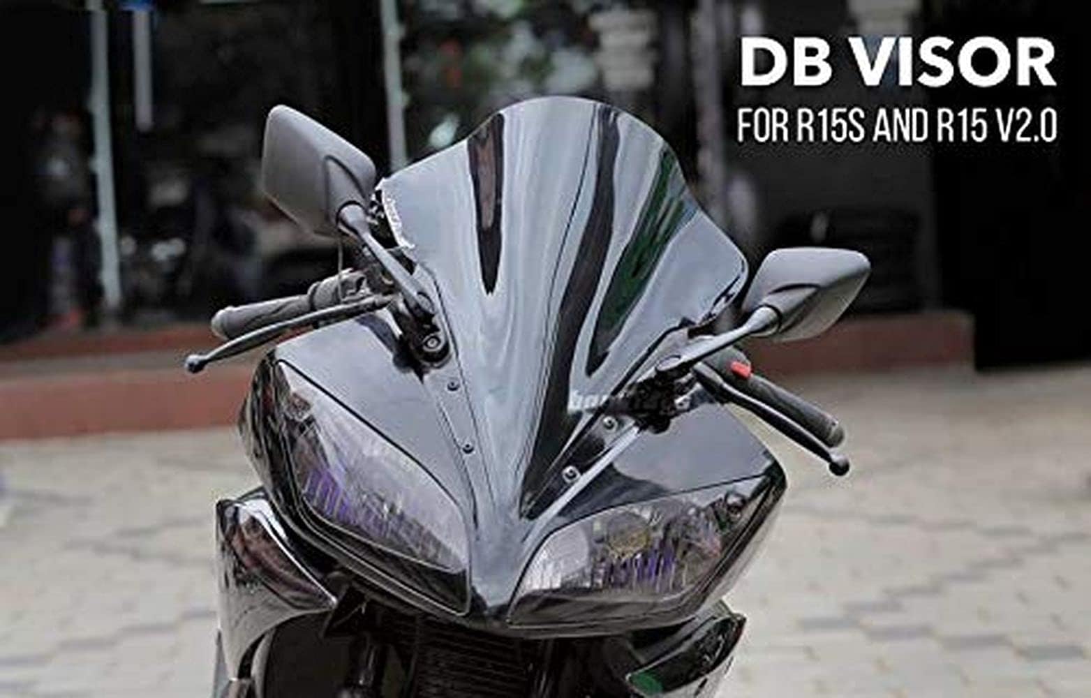 AOWBikes Bubble Visor for Yamaha R15 Version 2 (R15 V-2)