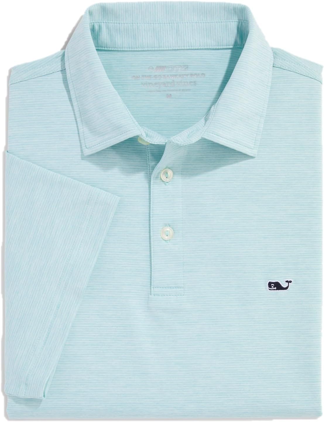 Vineyard Vines Mens St. Jean Stripe Sankaty Performance Polo