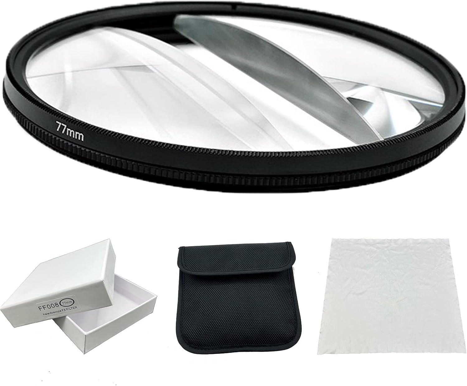 Camera Filter Accessories 77mm Split Diopter Prism Camera