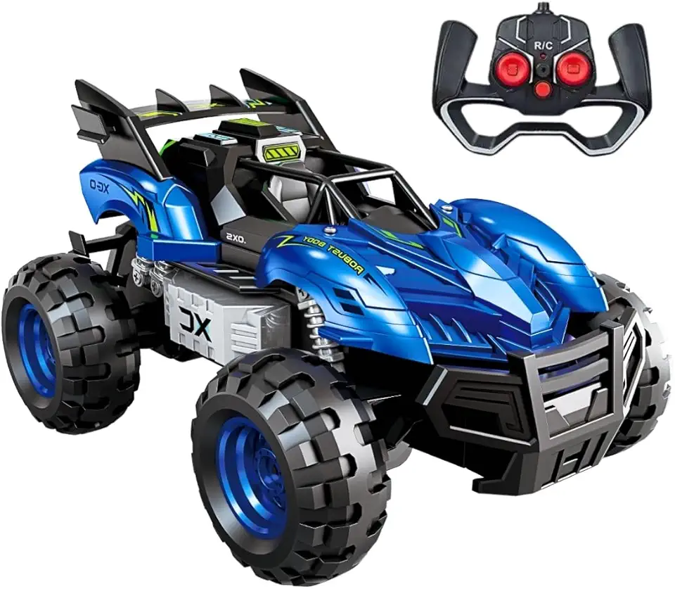 Carrinho de Controle Remoto Infantil Diecast Maxi Toys (Azul)