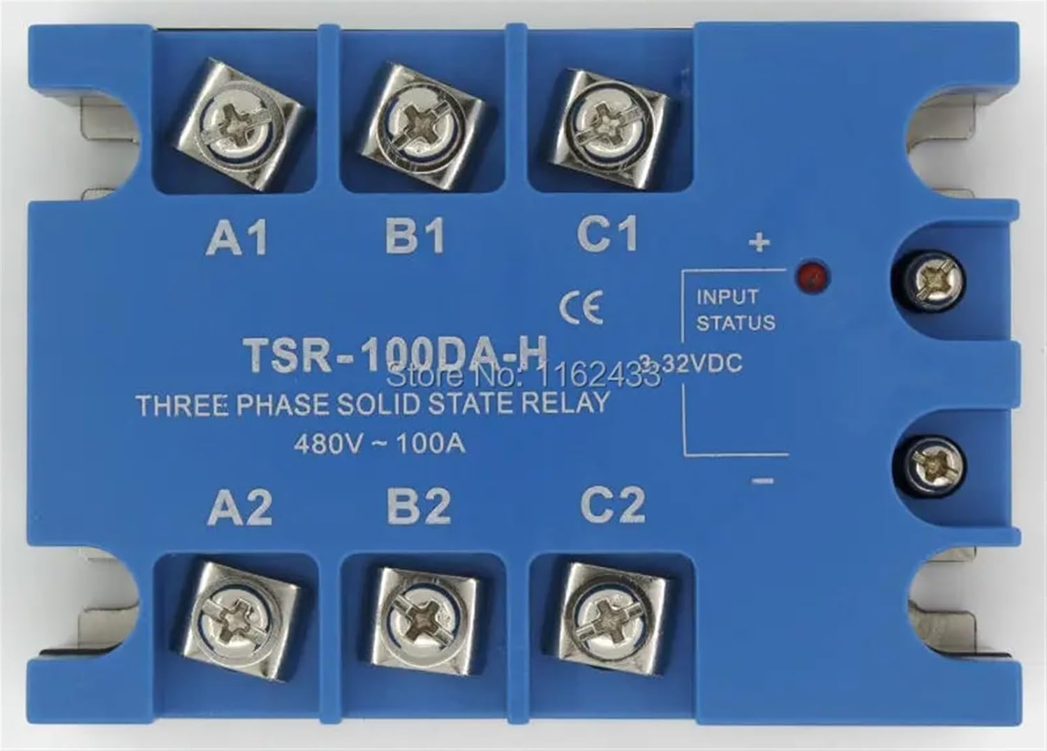 TSR-100DA -H Three Phase DC to AC 100A 90-480VAC Solid State Relay/SSR