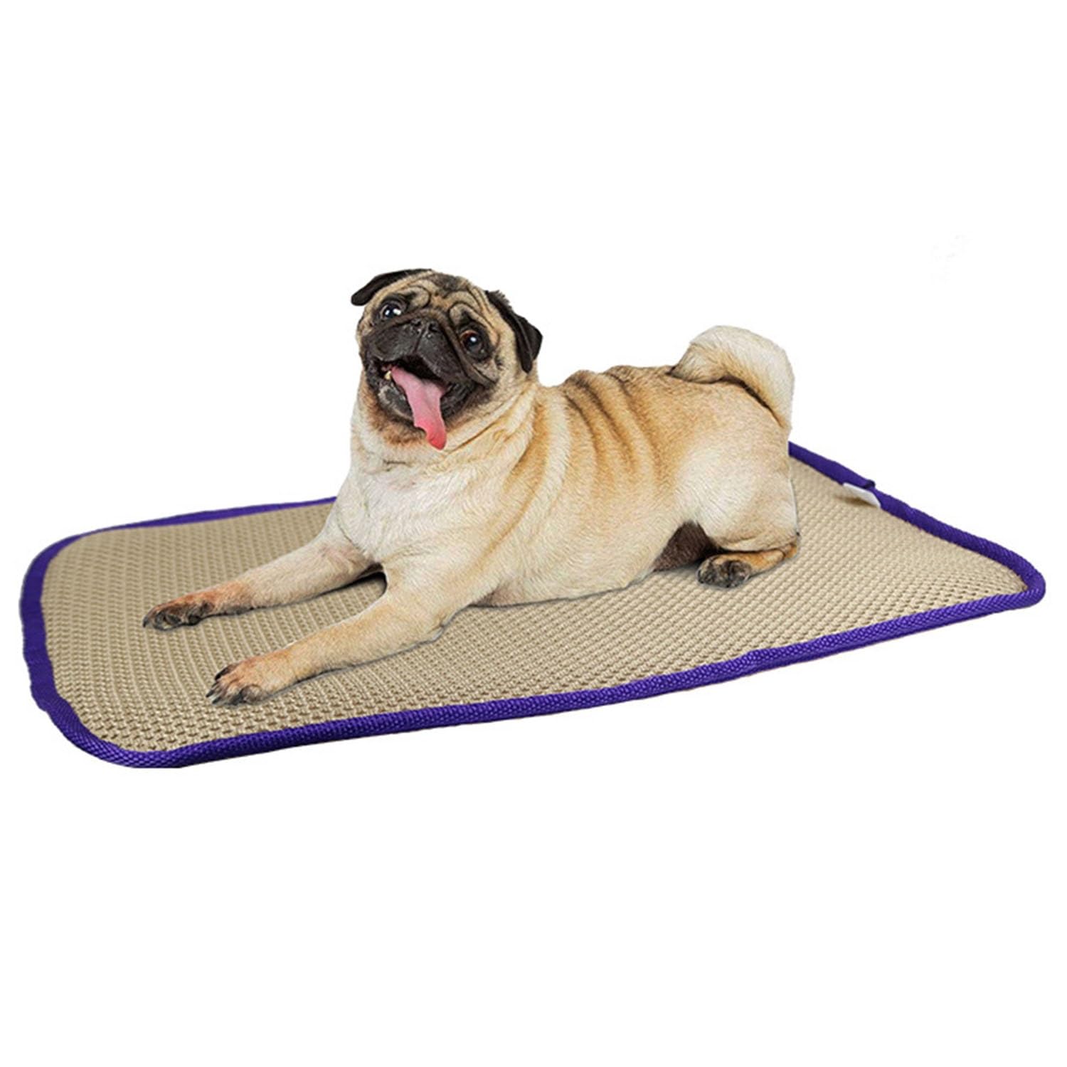 KYOFIS Pet Cooling Mat, Dog Mattress Crate Pad 3D Mesh Dog Cats Washable Mat Constant Temperature and Coolness for Outdoor or Home(X-Large)