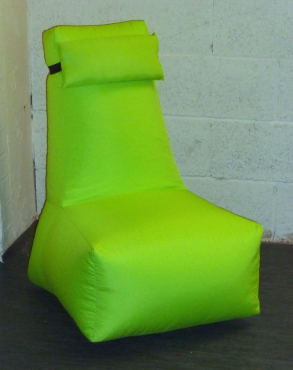 Zippy Child Bean Bag Computer Chair Wipe Clean Fabric Lime Green