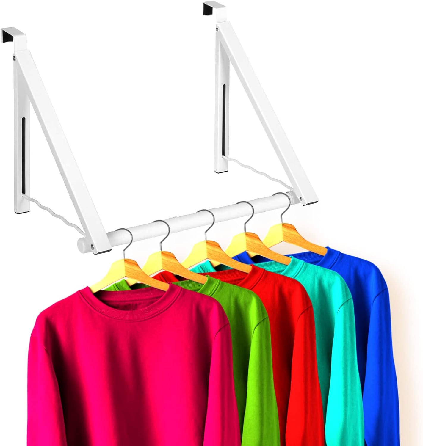 HOLDN’ STORAGE Over The Door Drying Rack Foldable Over