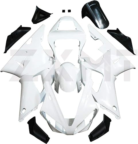 Kit de carenado de motocicleta sin pintar carenados de inyección ABS para YAMAHA YZF R1 2000-2001