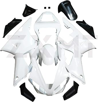 Motorcycle Fairing Kit Unpainted ABS Injection Fairings for YAMAHA YZF R1 2000-2001