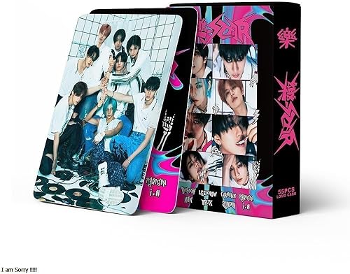 Miniatura 2 de efoot 55 tarjetas fotográficas Stray Kids 2024 nuevo álbum de tarjetas Lomo, tarjetas para niños callejeros para regalo y colección de fanáticos