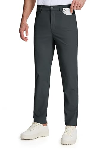 Willit Mens Golf Pants 5 Pockets Stretch Work Dress Pants