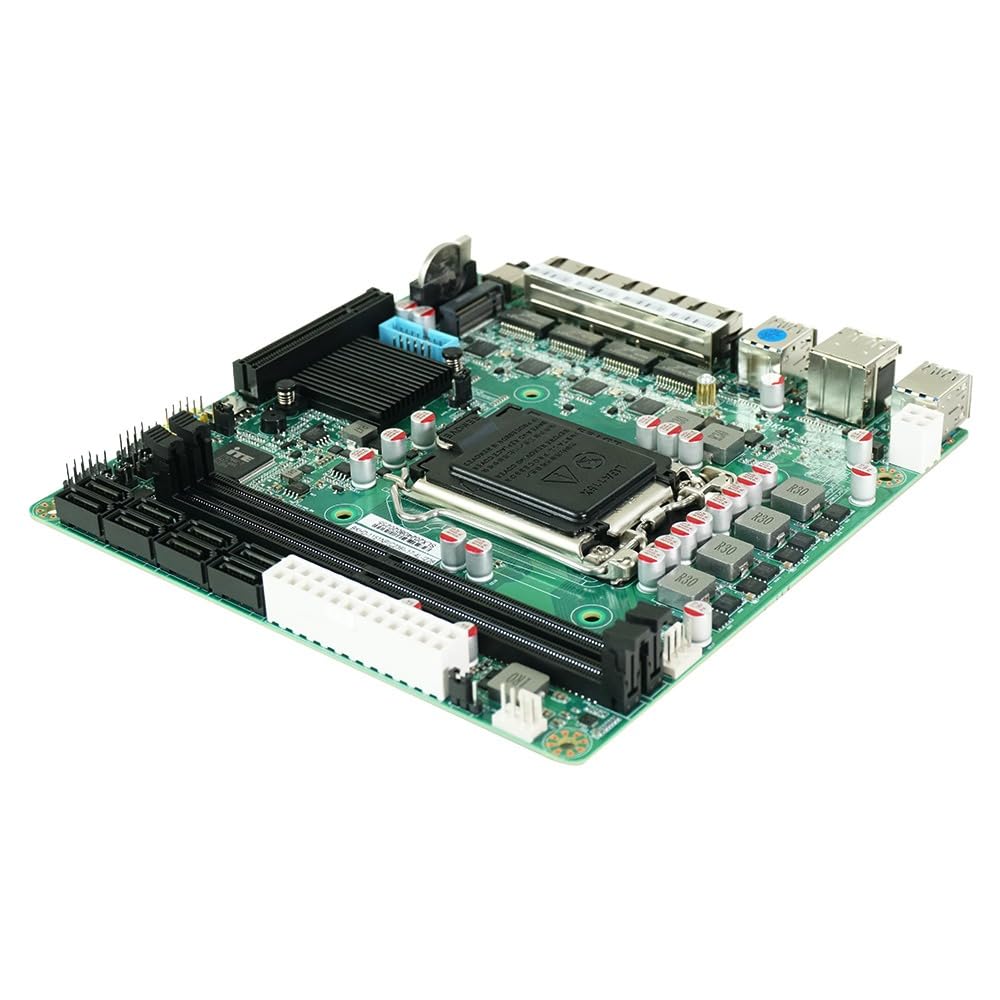 HKUXZR Q670 8-Bay NAS Motherboard is Suitable for Processor
