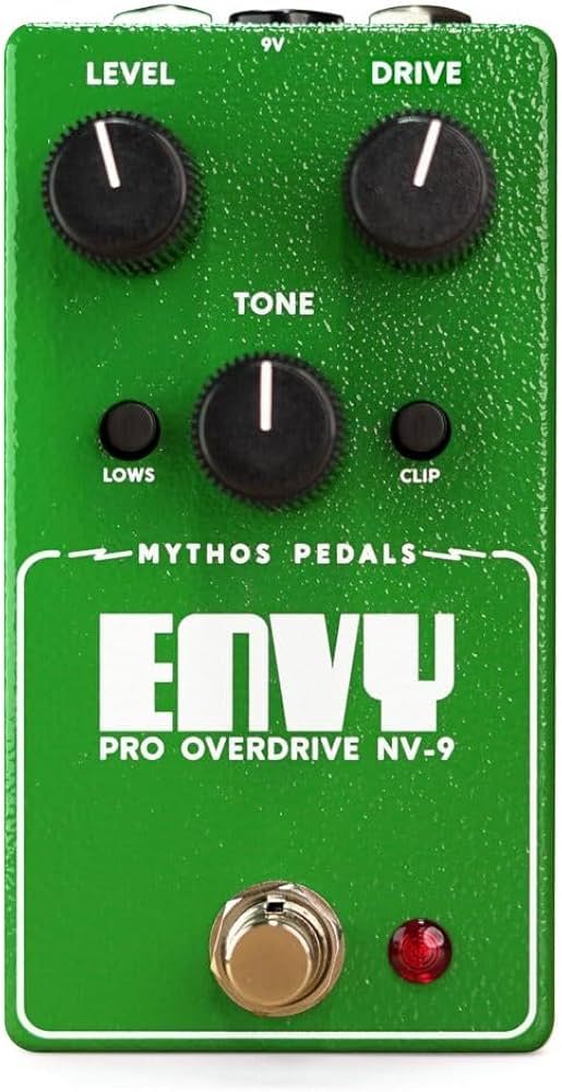 Amazon | Mythos Pedals/ENVY Pro Overdrive NV-9 オーバードライブ
