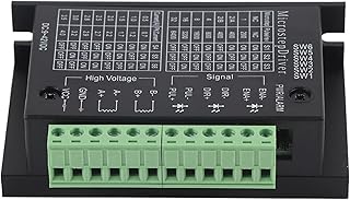 Stepper Motor Driver, TB6600 4a DC9-42V 32 Subdivision for Nema 17, 23 Series Stepper Motor CNC Controller Single Axis Hybrid MicroStepping