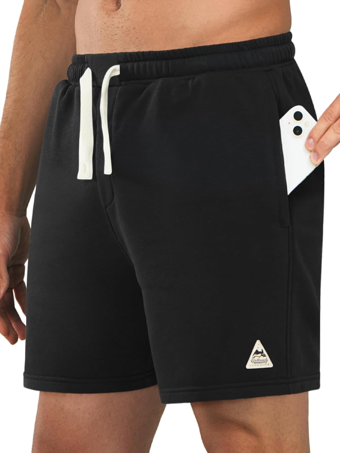 NORTHYARD Men's 7" Athletic Running Shorts with Zipper Pockets Quick Dry Lightweight Workout Gym Short