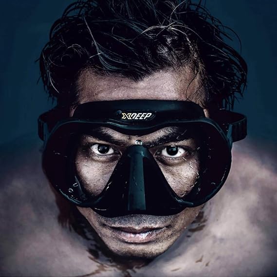 Radical Scuba Diving Mask - Blue
