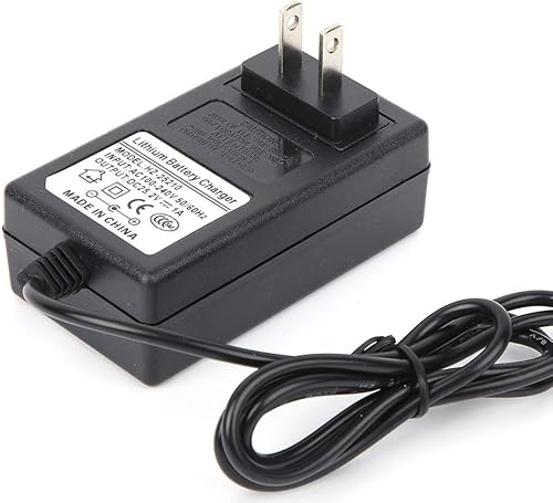 Miniatura 3 de Adaptador de pistola de masaje AC DC 100 a 240V Pistola muscular Cargador Adaptador Cable de alimentación (25.2 V)