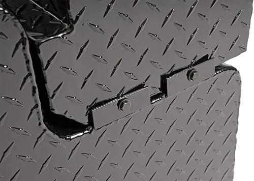 Miniatura 7 de Dee Zee DZ91741XB (80 galones) Diesel Auxiliar Combo Tanque de Transferencia y Caja de Herramientas - Aluminio Negro