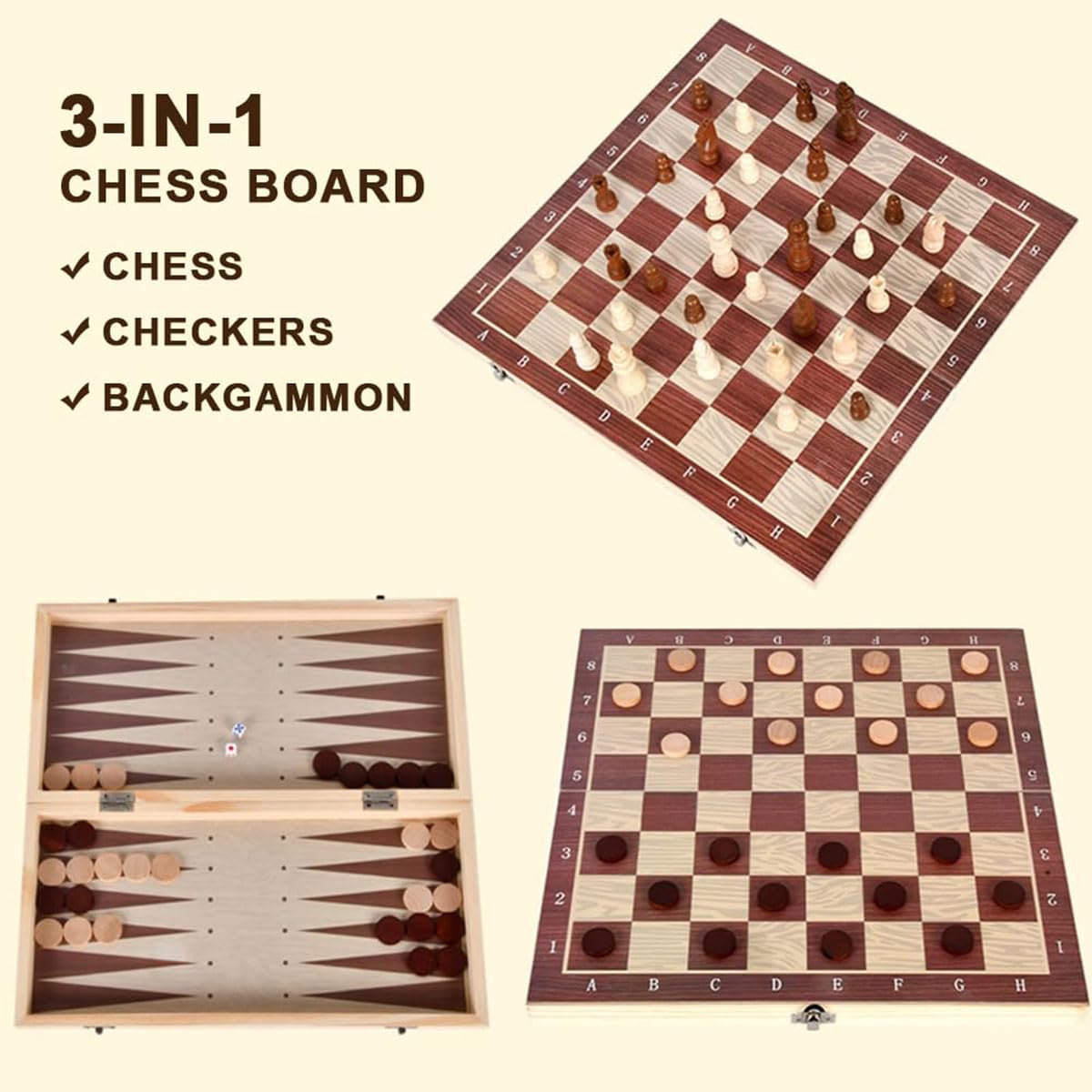 Amazon | チェス 磁石式 国際将棋 折りたたみ チェスセット 収納便利