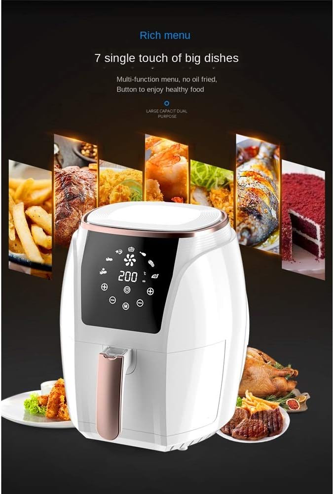 Air Deep-Fried Pot Household Oil-Free Deep Frying Pan Chips Machine