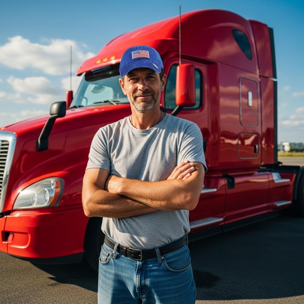 Falari USA Flag Embroidered Baseball Cap, Low Profile Adjustable Dad Hat, 100% Cotton, Pre-Washed - Image 2