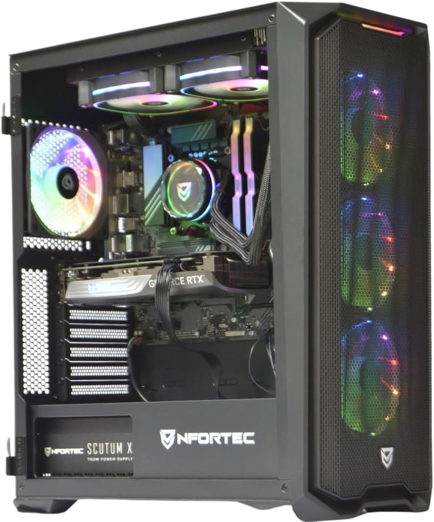 TrendingPC PC Gaming AMD Ryzen 9 5950X 16 x 4,90ghz • NVIDIA RTX 5060ti 16gb• 16gb RAM DDR4 • WiFi 6 y Bluetooth 5.2 • SSD m.2 500gb • Refrigeración Líquida 240mm • Windows 11 Pro • PC Gamer
