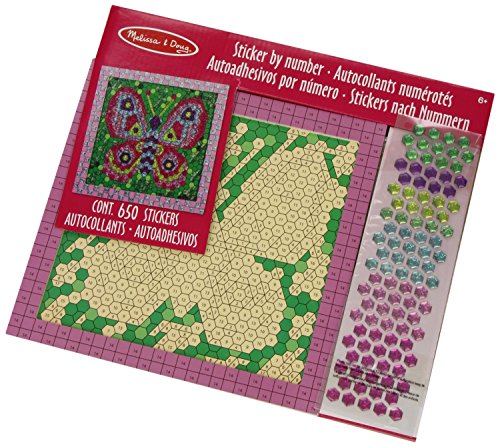 Mosaïque papillon Melissa & Doug kit de loisir créatif pour occuper les après-midi