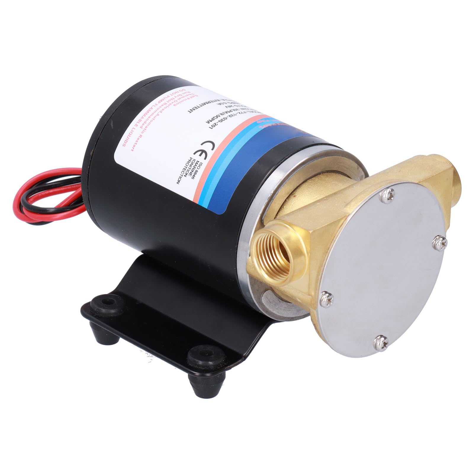 Bomba de Drenaje Bomba de Drenaje Bomba de Transferencia de Agua Portátil Automática Accesorios de Cambio de Agua de Sentina Centrífuga Autocebante 8GPM 30.0L por Minuto 3