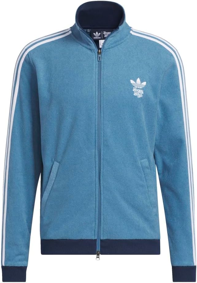adidas Unisex Bogey Boys Full-Zip Track Jacket - Golf, Jackets