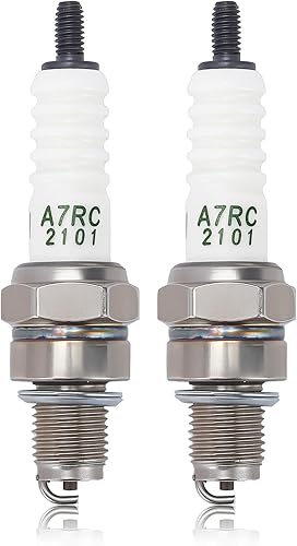 Miniatura 15 de Bujía Hipa BPR4ES para NGK 6578 7222 Kawasaki 92070-7004 FR691V FR730V FR651V John Deere M805853