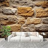 Art Fototapete Schlafzimmer 400x280 cm Steinmauerarchitektur Geruchlose...