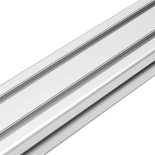 Miniatura 5 de LLBB 3.937-55.118 in Plata 4080 T-Ranura extrusiones de aluminio 1.575x3.150 in Marco de extrusión de perfil de aluminio para máquina de grabado