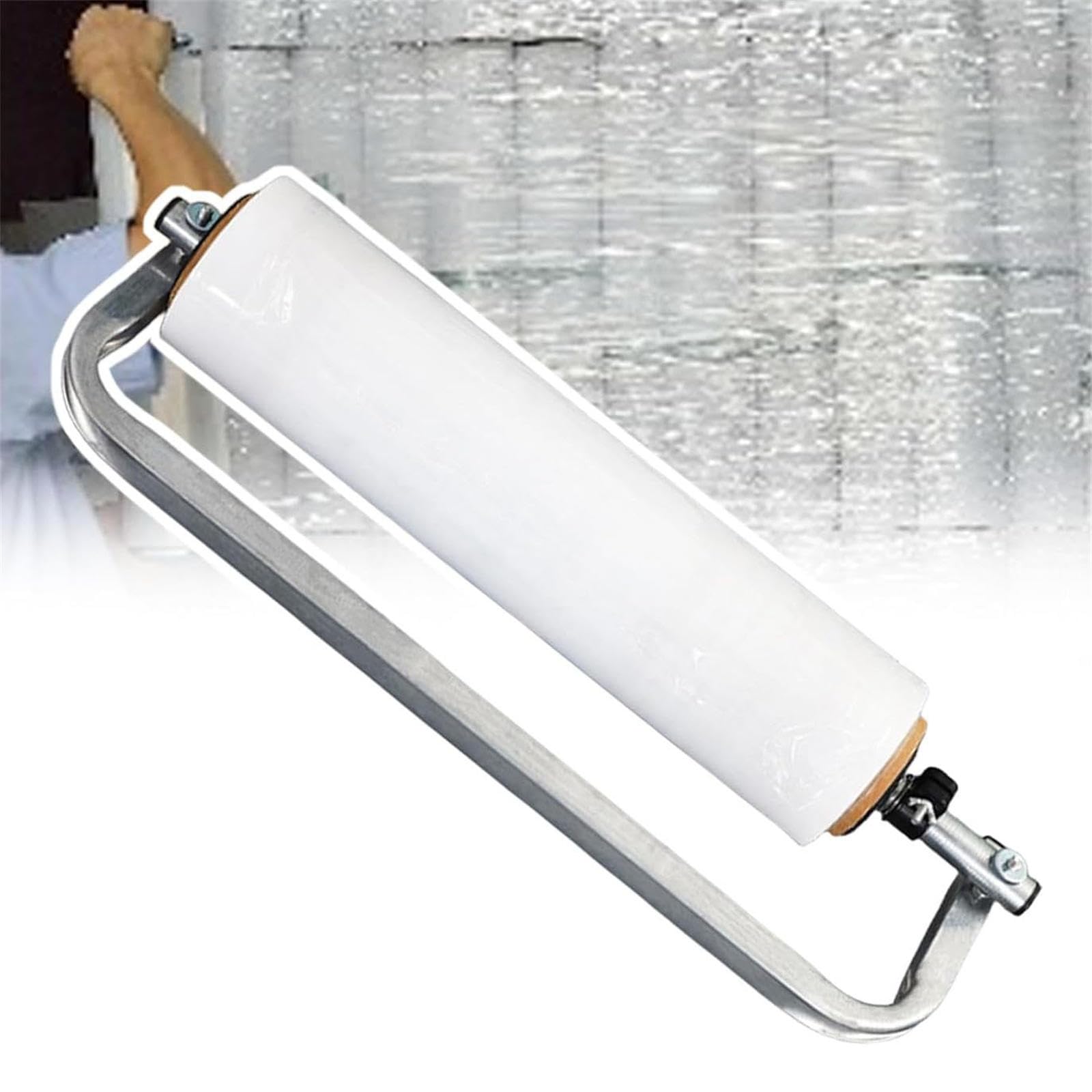 Eoweiot Manual Stretch Film Wrapping Machine, Handheld Pallet Wrap Dispenser for Shipping & Moving, Adjustable Tension (50cm)