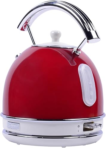 Berghoff GEM RETRO 1.7 Liter Red Round Kettle (Red)