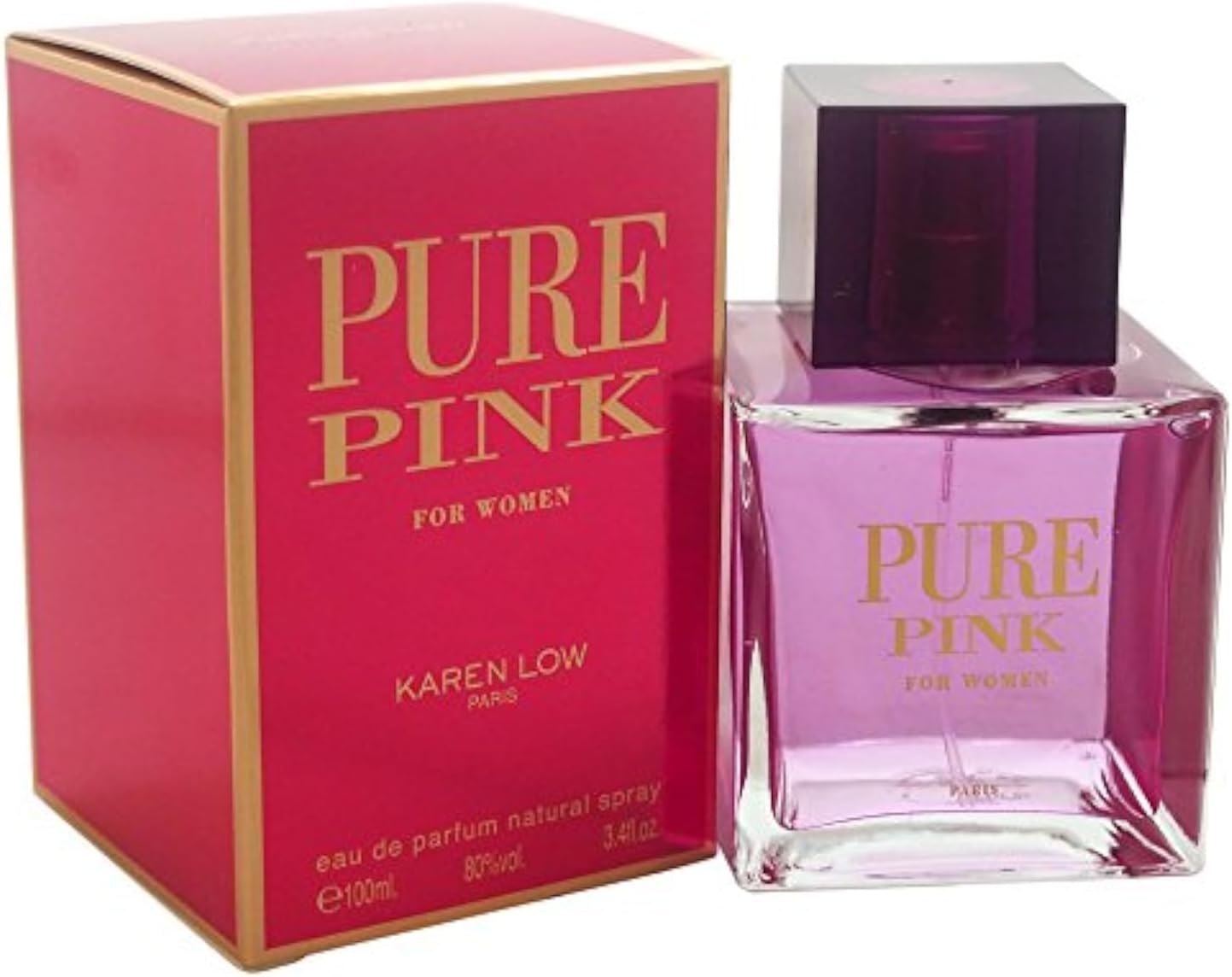 Pure Pink by Karen Low Eau De Parfum Spray 3.4 oz / 100 ml (Women)