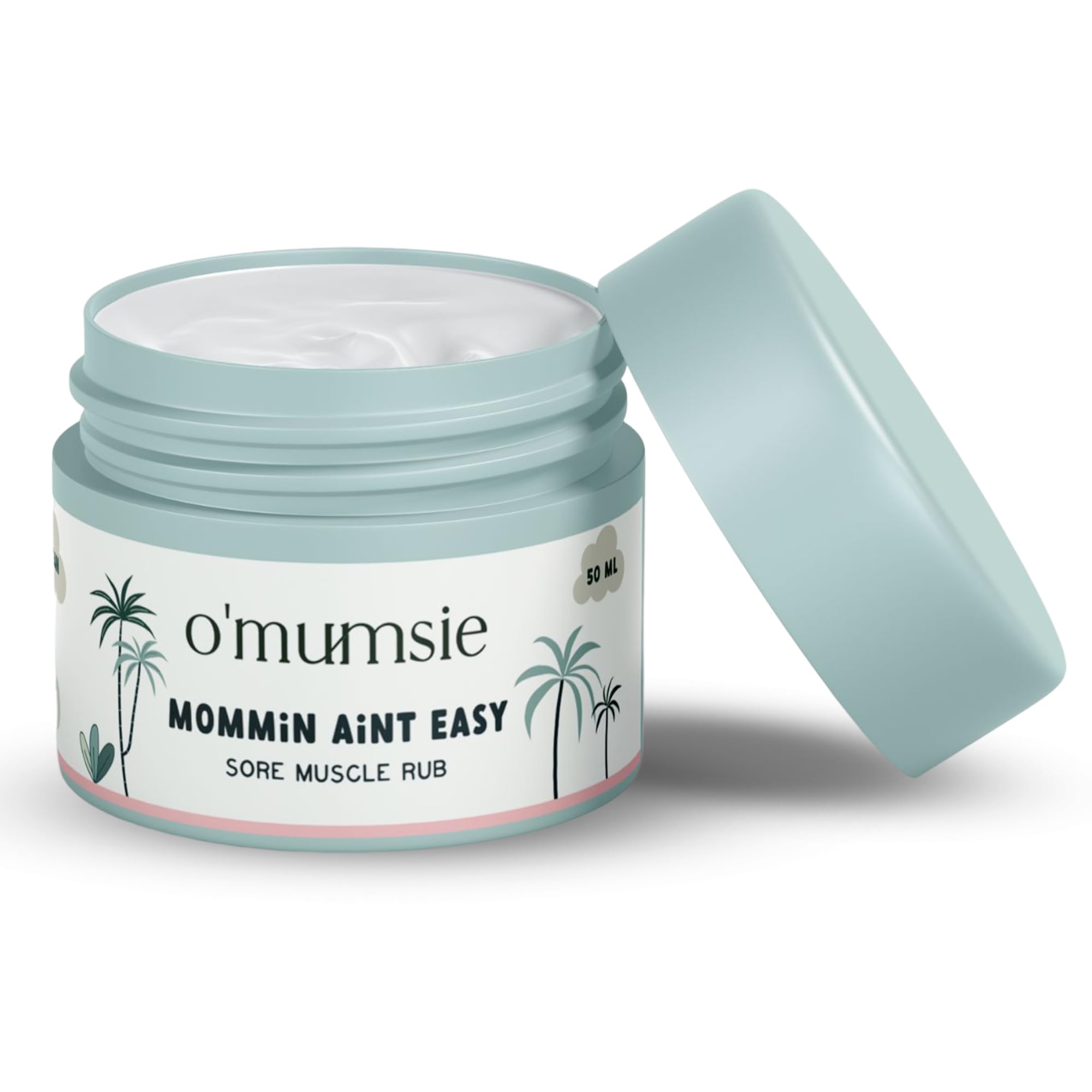 Omumsie- Sore Muscle Rub For Pregnant & Post-partum Moms | Neck And Shoulder Rub | Relieve Muscles Cramps, Joints, Foot, Back, Arthritis Pains | Stress Relief | Pregnancy Safe Ingredients | 50 Gm (B09HCKBWJ7) Amazon Price History, Amazon Price Tracker