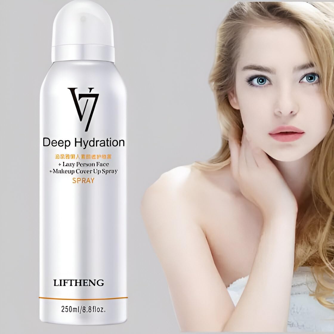 Sunscreen v7 spray | spf40 Protection & instant whitening Lazy Deep Hydration,moisturizing cream.