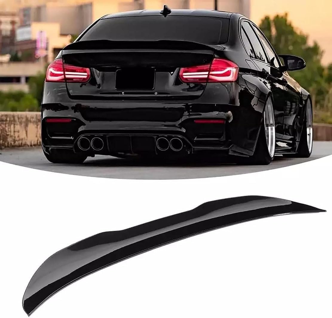 Auto Spoiler Vleugel Voor BMW F30 3 Series 320i 318d 316d 328i 335i Saloon 2012-2018, Prestaties Kofferbak Plaat Staart Trim Anti Krassen Anti Botsing Styling Accessoires
