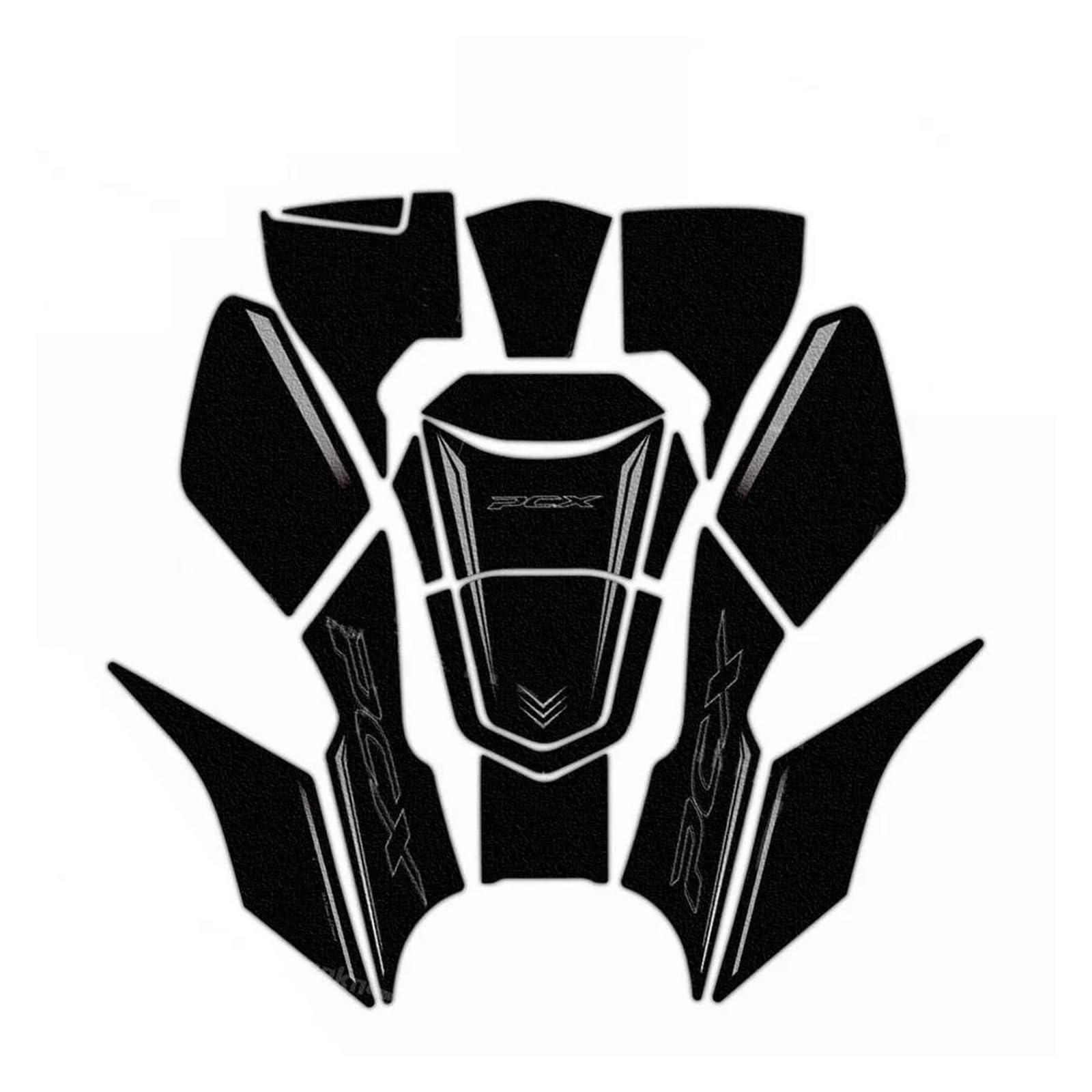 for Pcx160 PCX 160 Frosted Fuel Tank Pad Sticker Protector Decals