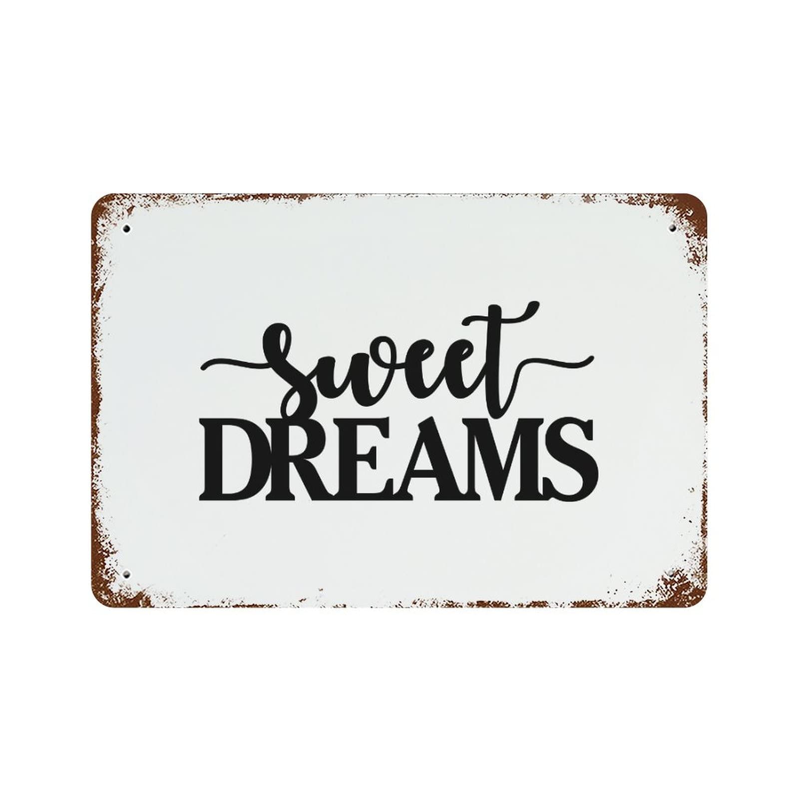 Panneau en aluminium Sweet Dream anti-usure pour décoration murale de dortoir