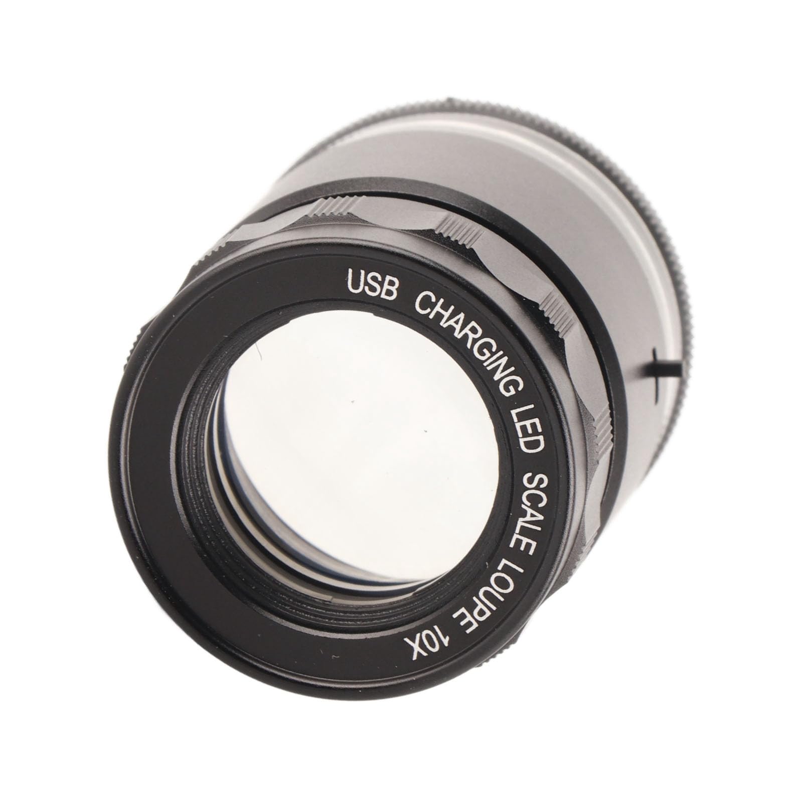 Loupe de bijoutier éclairée Loupe LED Rechargeable 10X Lentille en Verre Optique de Champ de 28 mm Mini loupe Portable pour l'inspection de Bijoux et la Collecte de pièces de