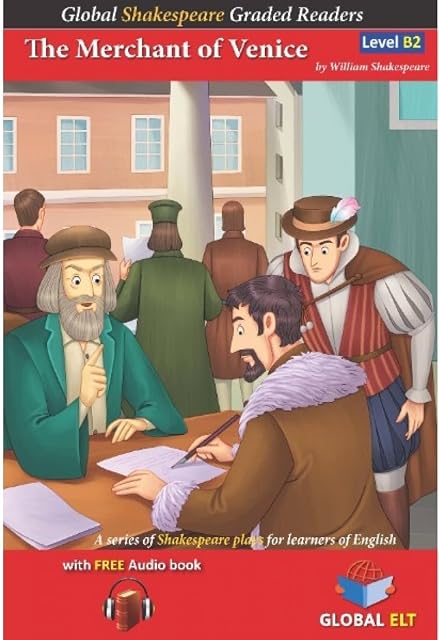 Portada de The Merchant of Venice Global Shakespeare. Level B2