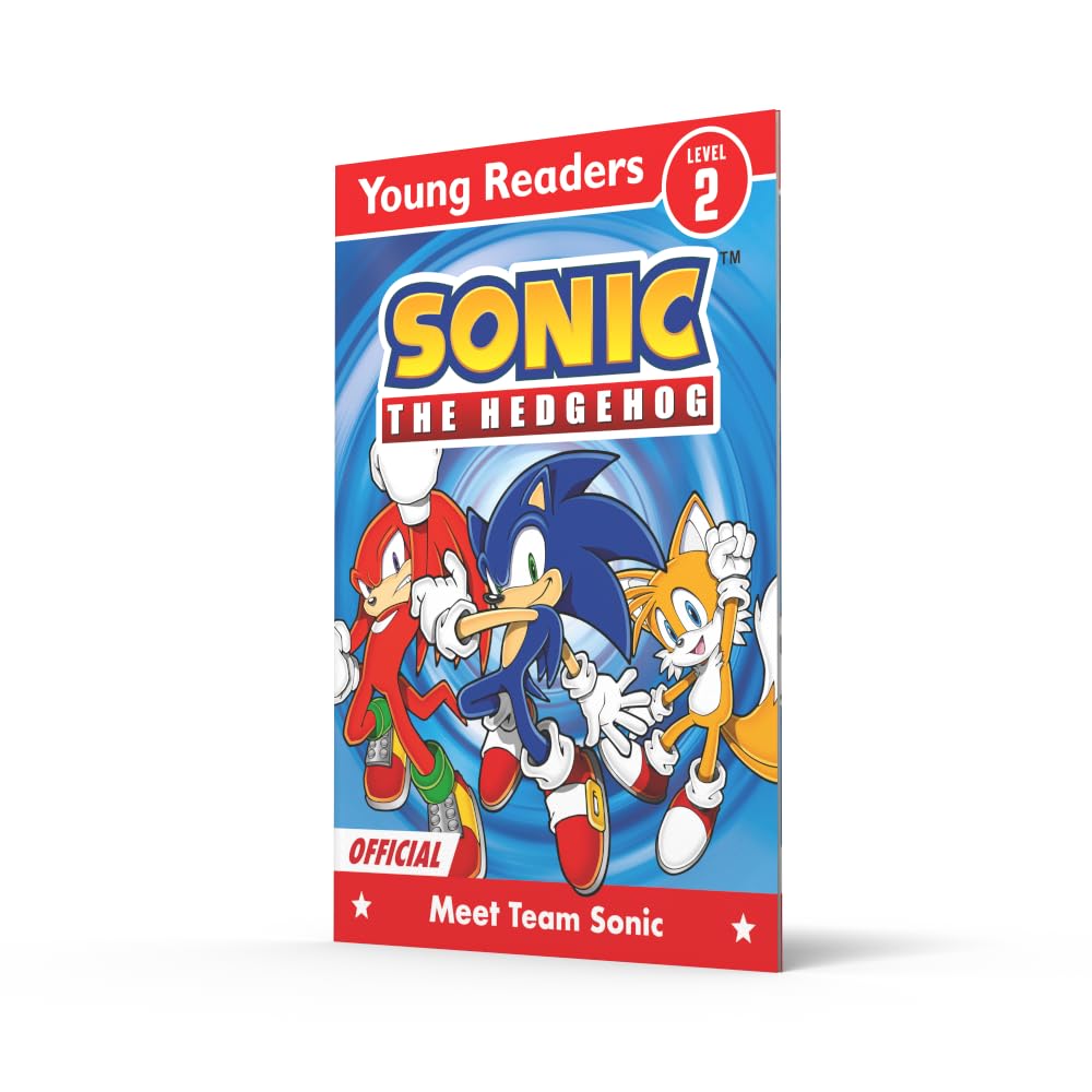 Sonic the Hedgehog Young Readers Level 2: Meet Team Sonic: New for 2026, an official adventure for readers aged 5+ who love the games, movies and tv series