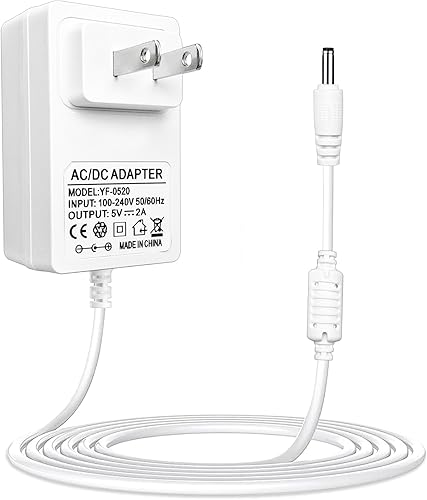 Cable adaptador de corriente de 5 V para Hatch Baby Rest, Rest+ y Rest Mini máquinas de sonido, luces nocturnas y entrenadores de sueño, enchufe