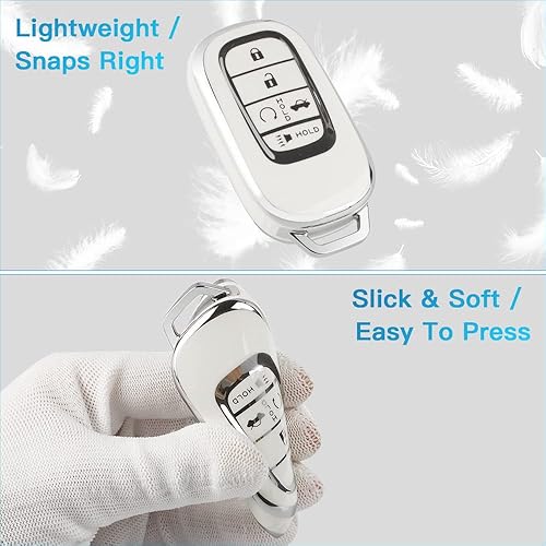 Miniatura 5 de 1797 Funda para llavero para Honda Civic 2022 2023 CR-V HR-V, accesorios para control remoto de automóvil, carcasa protectora para mujeres y