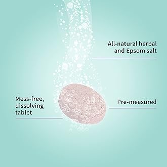 Sitz Bath Salt Tablets for Postpartum Care | Postpartum Essentials Pack of 10 Sitz Bath for Postpartum Care | Postpartum and Hemorrhoids Recovery | Natural Salts & Minerals Postpartum Bath Soak