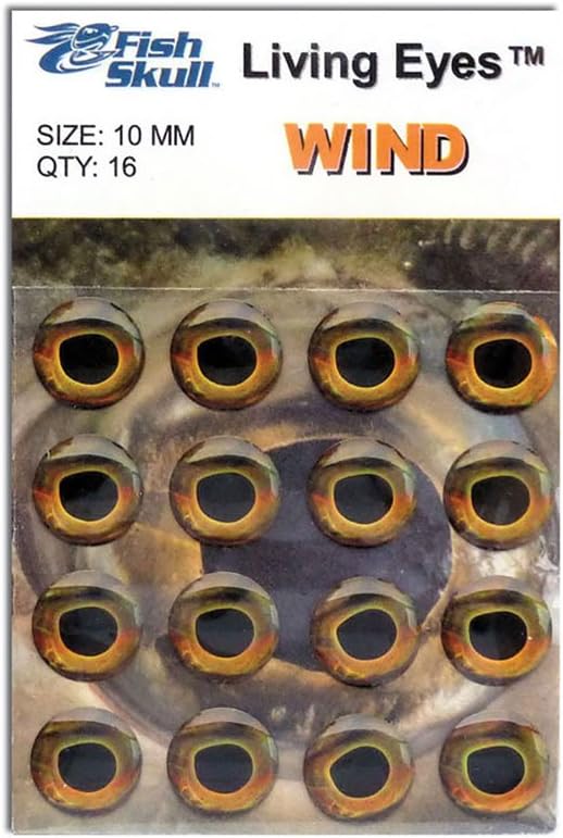 Living Eyes 3mm/Wind (Golden)